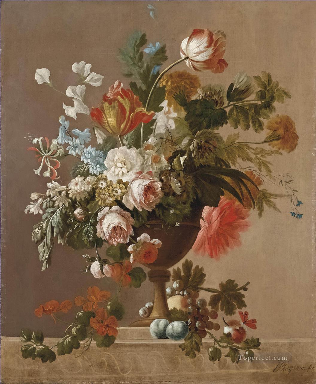 Vaso di fiori jarrón de flores Jan van Huysum Pintura al óleo